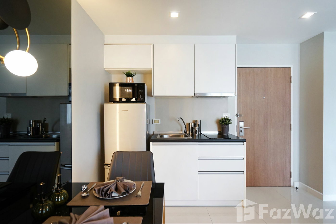 รูป คอนโดให้เช่า 1 ห้องนอน ในโครงการ เลอ โคเต้ สุขุมวิท 14 598232 - รูปที่ 6/10