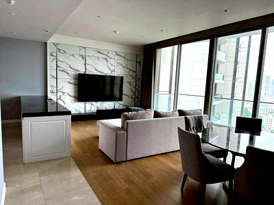 คอนโดให้เช่า : ให้เช่าคอนโดติด Icon Siam  📍 Magnolias Waterfront Residences   📍 Type 2 Bedrooms ราคาเช่า  130,000/ month 