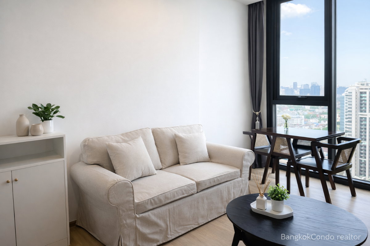 รูป 🍀🍀🍀 Prime condo location 🚆ให้เช่า📌 เดอะไลน์ พหล-ประดิพัทธ์ (Line:@rent2022)BTS สะพานควาย ✨พร้อมเข้าอยู่🌼A11073 - รูปที่ 6/10