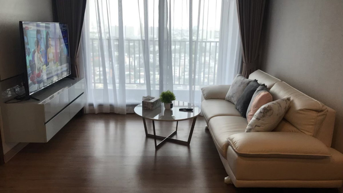 รูป [ขาย] คอนโดหรูวิวแม่น้ำ ชั้นสูง (FL.22) ห้องใหญ่ อยู่สบาย | Chewathai Residence Bang Pho - รูปที่ 34/61