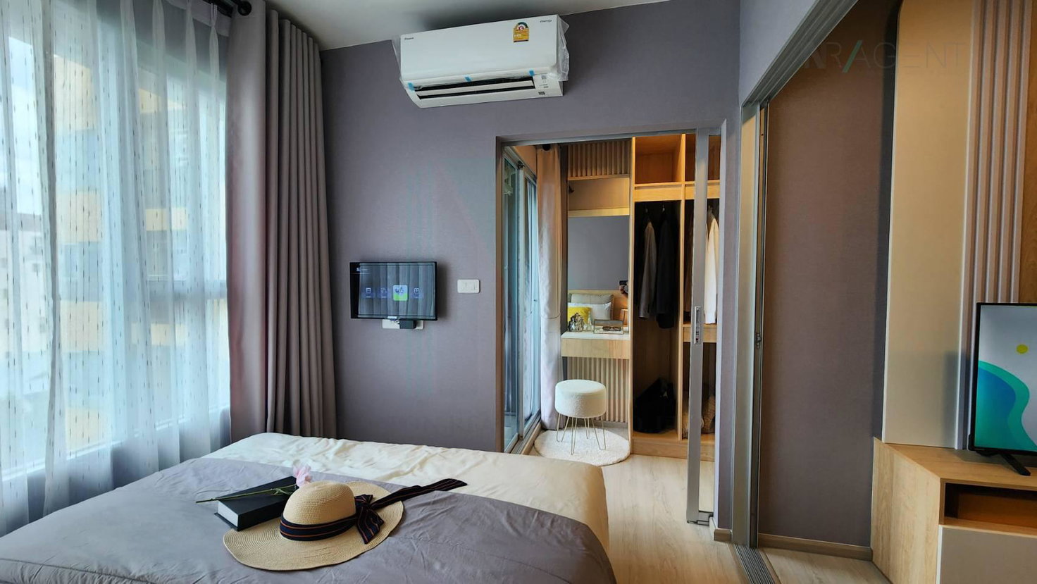 รูป 🔺 ขายคอนโด พลัมคอนโด สุขุมวิท 62 อาคาร 1 ชั้น 7 1 ห้องนอน ขนาด 29 ตรม ใกล้ Tesco Lotus อ่อนนุช - รูปที่ 3/8