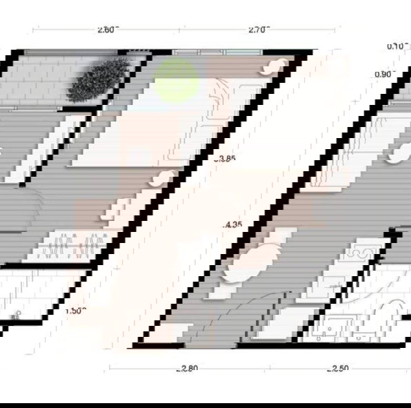 รูป "𝑵𝒖𝒆 𝑫𝒊𝒔𝒕𝒓𝒊𝒄𝒕 𝑹𝟗 " ขายด่วน❗️คอนโดใหม่ ห้องใหม่ ราคาดี 🎉 ขนาด 26 ตร.ม. ชั้น 10  [260279] - รูปที่ 15/16