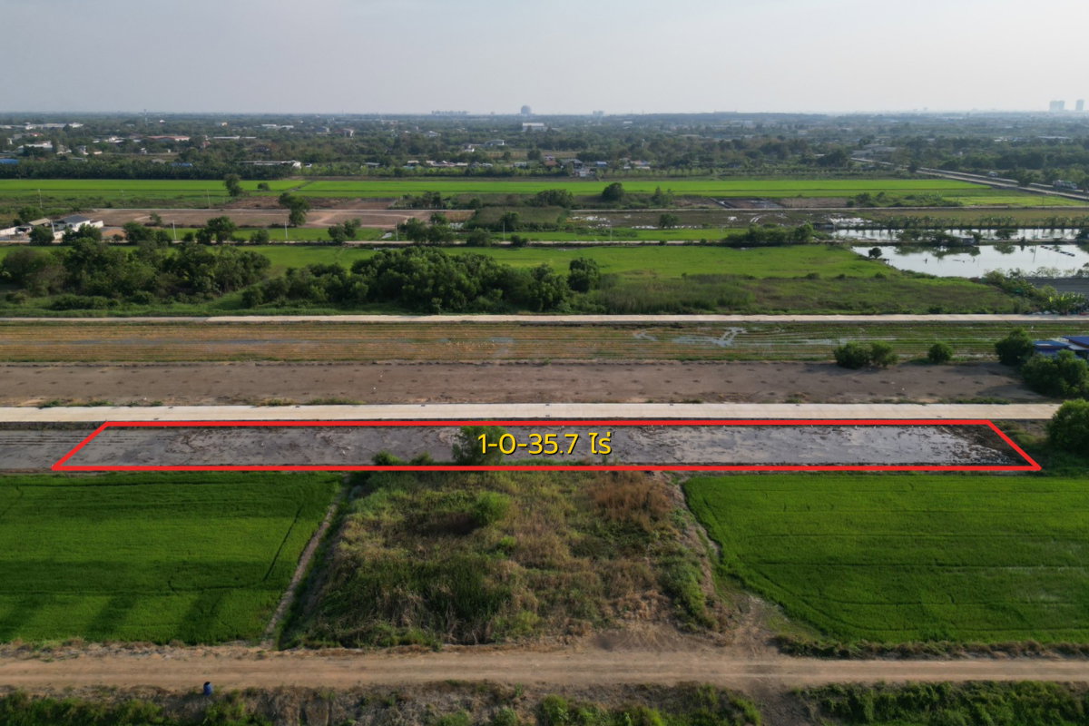 รูป 📣 ขายที่ดิน 1-0-35.7 ไร่ คลอง 3 ซอย คลองสาม 13/5-1 ใกล้ตลาดไท ❗🔥 - รูปที่ 4/6