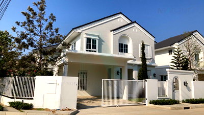 Houses for rent Market Village Suvarnaphumi : 📌 For Rent 2-story House CHAIYAPRUEK BANGNA KM.15 3 bedroom 4 bathroom