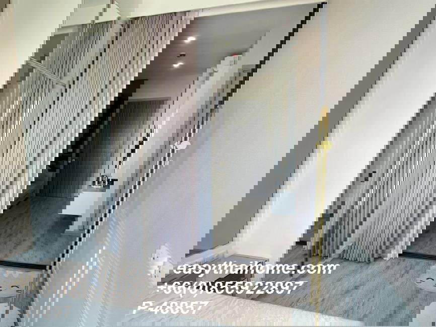 รูป P-48857 วิวเมืองสวย! ไนท์บริดจ์ อ่อนนุช 1 นอน 19,000 บาท ใกล้ MRT อ่อนนุช | Line Id: @easythaihome | 085-592-2897 - รูปที่ 2/5