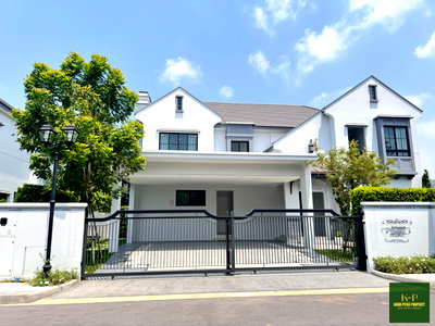 Houses for rent Bangkok : 🏡✨ Rent | Corner House on 107 sq.wah – Nantawan Rama 9 – Krungthep Kreetha Ready to move in | Near top international schools 🌿