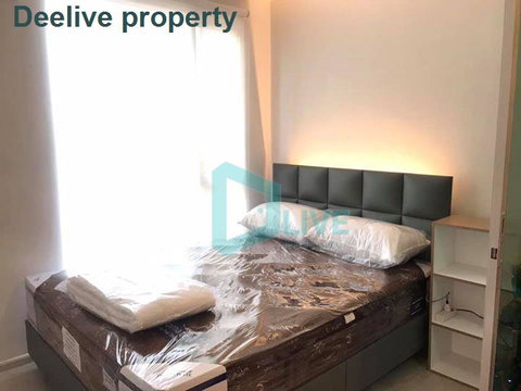 DL006159 Condo for rent, Plum Condo Ram 60 Interchange near MRT ลำสาลี, ready to move in, call urgently 0656133286 LineID @534wlwof