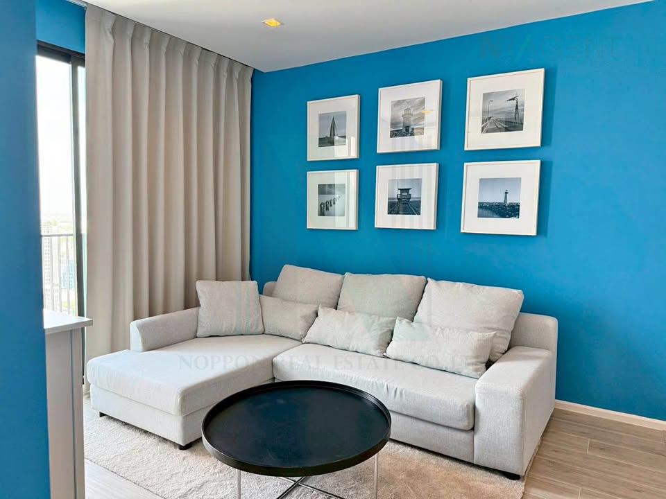 รูป 🚩 ให้เช่าคอนโด ควินน์ รัชดา 17 อาคาร B ชั้น 26 2 ห้องนอน ขนาด 65 ตรม ใกล้ Glasshouse รัชดาภิเษก - รูปที่ 3/8