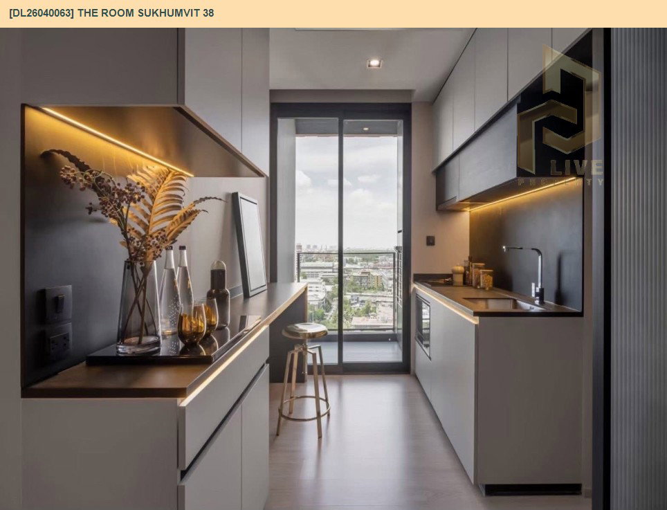 รูป DL26040063 ให้เช่าคอนโด เดอะ รูม สุขุมวิท 38 (The Room Sukhumvit 38) ใกล้ - พร้อมเข้าอยู่ โทรด่วน 0800343450 LineID @655ebbvc - รูปที่ 4/6