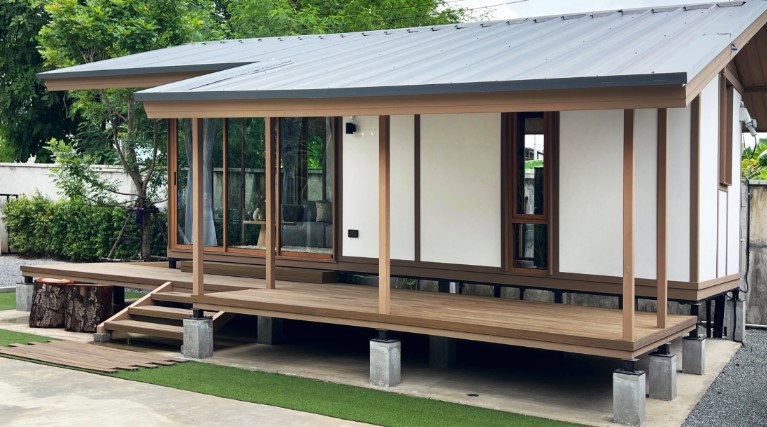 รูป 🏠ขายบ้านสำเร็จรูป บ้านโมดูลาร์ สตูดิโอ 1ห้องน้ำ และระเบียงในตัว รับสร้างทั่วประเทศ🪴 - รูปที่ 6/18