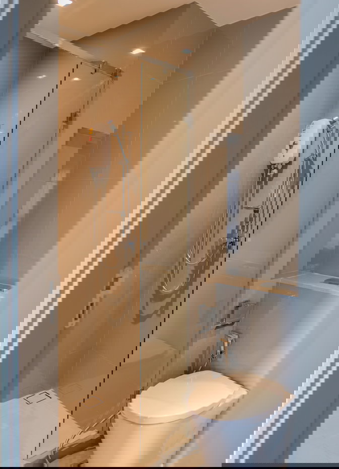 รูป ✅ ✅ ให้เช่า - Whizdom Station Ratchada - Thapra , 1 ห้องนอน พร้อมเข้าอยู่ ติดต่อไลน์ @bktasset โทร 095-325-8928 - รูปที่ 5/5