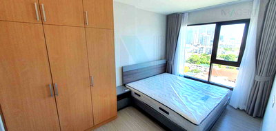 คอนโดให้เช่า : ให้เช่าคอนโด ไลฟ์ สุขุมวิท 62 อาคาร 1 ชั้น 14 1 ห้องนอน ขนาด 38.00 ตรม ใกล้ วิทยาลัยเทคโนโลยีกรุงเทพ