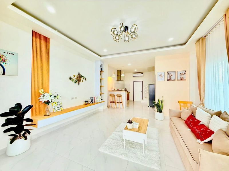 รูป ขายทาวน์โฮมพัทยา มินิมอลโฮมมี่ ใกล้อ่างมาบประชัน ฟีลอบอุ่น พร้อมอยู่ - รูปที่ 3/15