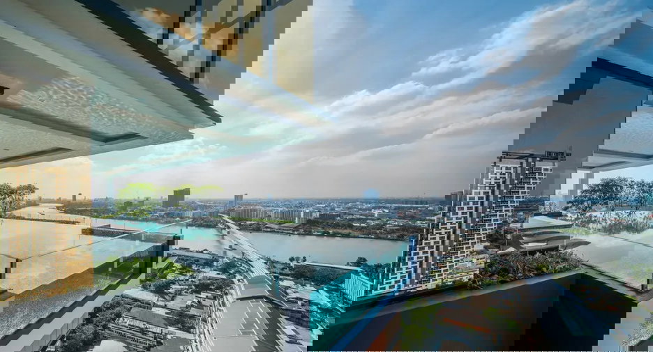 รูป [ขาย] คอนโดหรูวิวแม่น้ำ ชั้นสูง (FL.22) ห้องใหญ่ อยู่สบาย | Chewathai Residence Bang Pho - รูปที่ 57/61