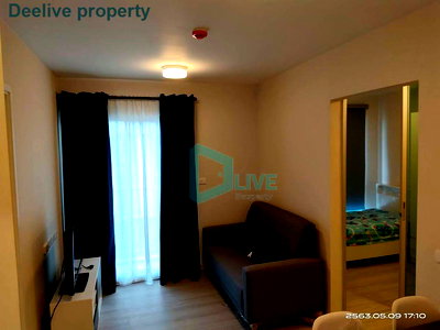 Condos for rent : DL003128 Condo for rent, Plum Condo Ram 60 Interchange  near MRT ลำสาลี, ready to move in, call urgently 0800343450 LineID @655ebbvc