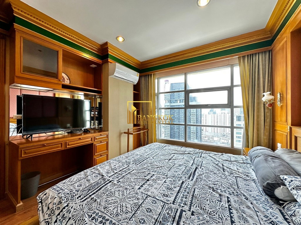 รูป Baan Klang Krung Siam | Elegant 2 Bedroom Condo in Pathumwan - BR18604CD - รูปที่ 10/33