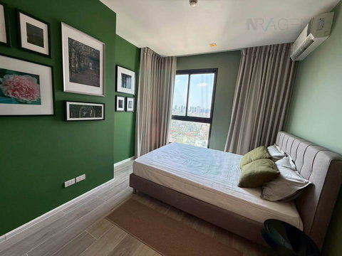 🚩 For Rent Condo QUINN RATCHADA 17 Building B, Floor 26,2 bed room, Room size 65 sqm