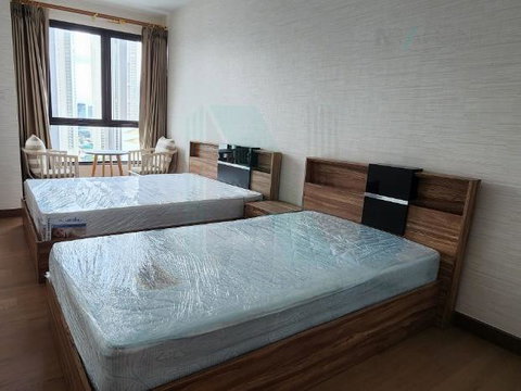 🎉 For rent Supalai Premier Charoen Nakhon, 2 bedrooms, 25th floor, near BTS Khlong San.