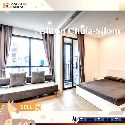 ขายคอนโด : 🔥ยูนิตคุณภาพ! Ashton Chula-Silom ใจกลางย่าน CBD 🚆 ใกล้ Mrt สามย่าน