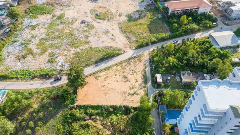 รูป S1086 🌴 ที่ดินใกล้ทะเลจอมเทียน ที่ดินใกล้ทะเล ราคายังจับต้องได้ เพียง 25 ล้านบาท (ยกแปลง) - รูปที่ 2/3