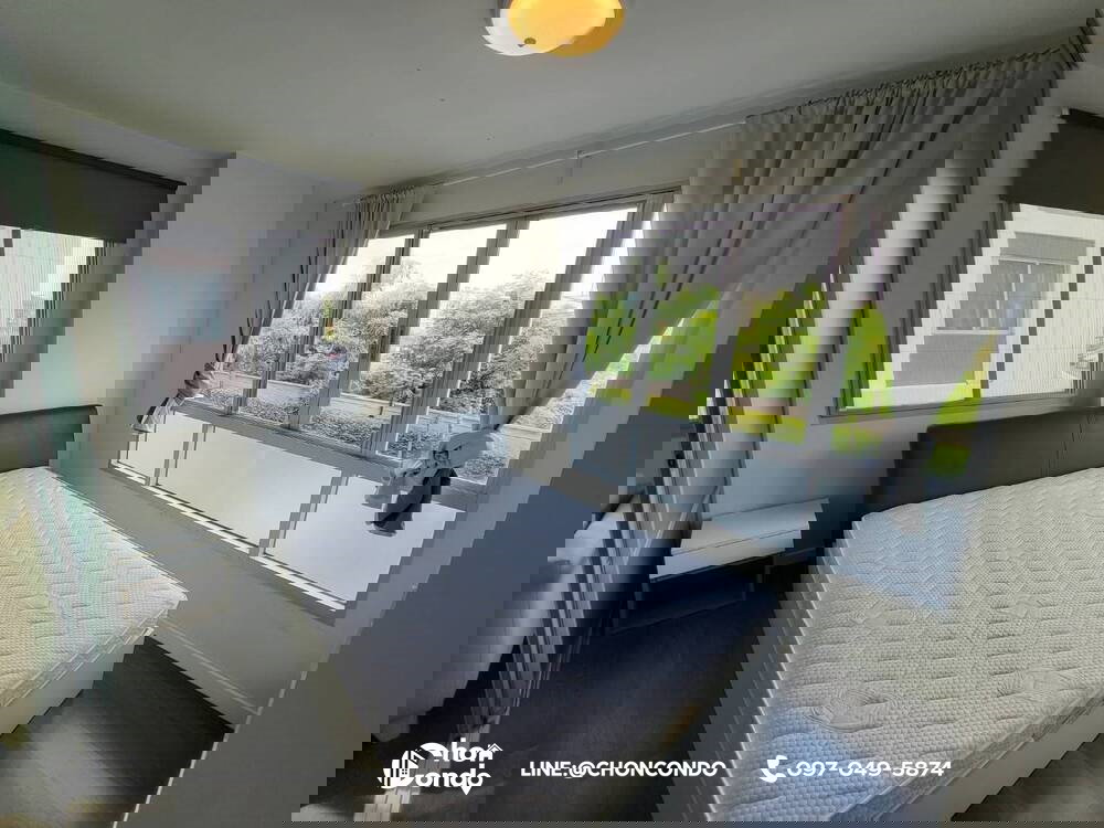 รูป DCondo ดีคอนโด ชั้น2 ตึกC  ----------- ห้องมุม ------------Tel 097-049-5874 (Line: @choncondo มี@ด้วย) - รูปที่ 7/16