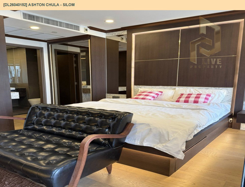 รูป DL26040152 ให้เช่าคอนโด แอชตัน จุฬา - สีลม (Ashton Chula - Silom) ใกล้ MRT ส่ามย่าน พร้อมเข้าอยู่ โทรด่วน 0800343450 LineID @655ebbvc - รูปที่ 4/6