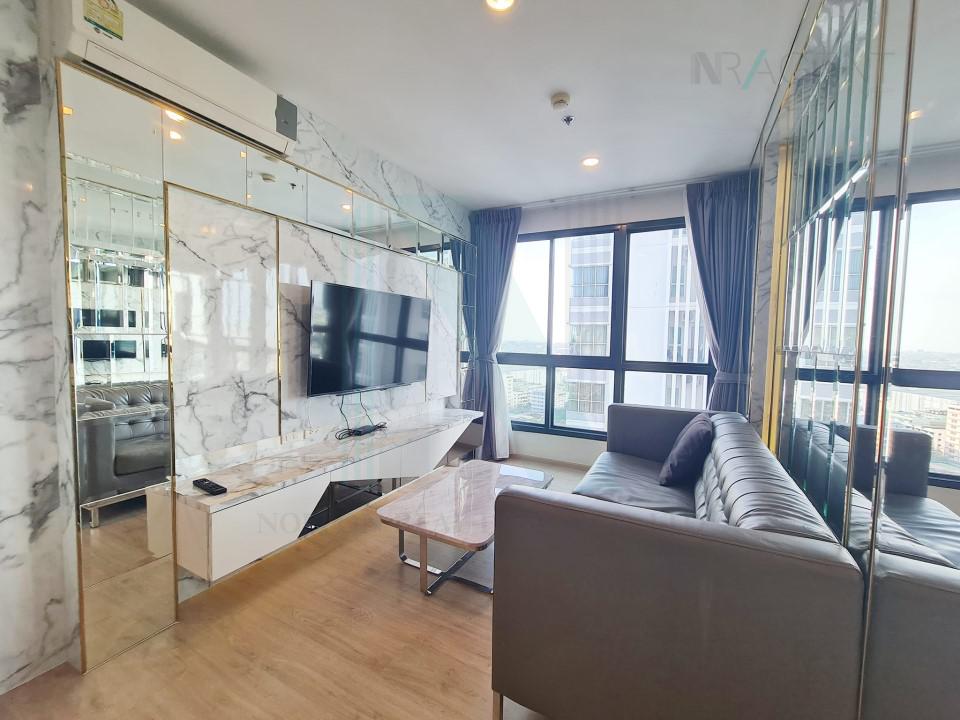 รูป 📣Nice room!📣 ให้เช่าคอนโด ไอดีโอ สาทร - ท่าพระ อาคาร 1 ชั้น 19 1 ห้องนอน ขนาด 45.00 ตรม ใกล้ The Mall ท่าพระ - รูปที่ 1/8