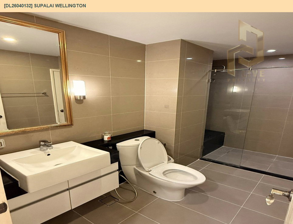 รูป DL26040132 ให้เช่าคอนโด ศุภาลัย เวลลิงตัน (Supalai Wellington) ใกล้ MRT ศูนย์วัฒนธรรม พร้อมเข้าอยู่ โทรด่วน 0614453194 LineID @162cjixi - รูปที่ 6/6