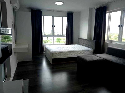 เช่าคอนโด บางบ่อ สมุทรปราการ : #b4814 3/4/69  ให้เช่า    D Condo Campus Resort Bangna 📲📢สอบถาม ld line @condoboy