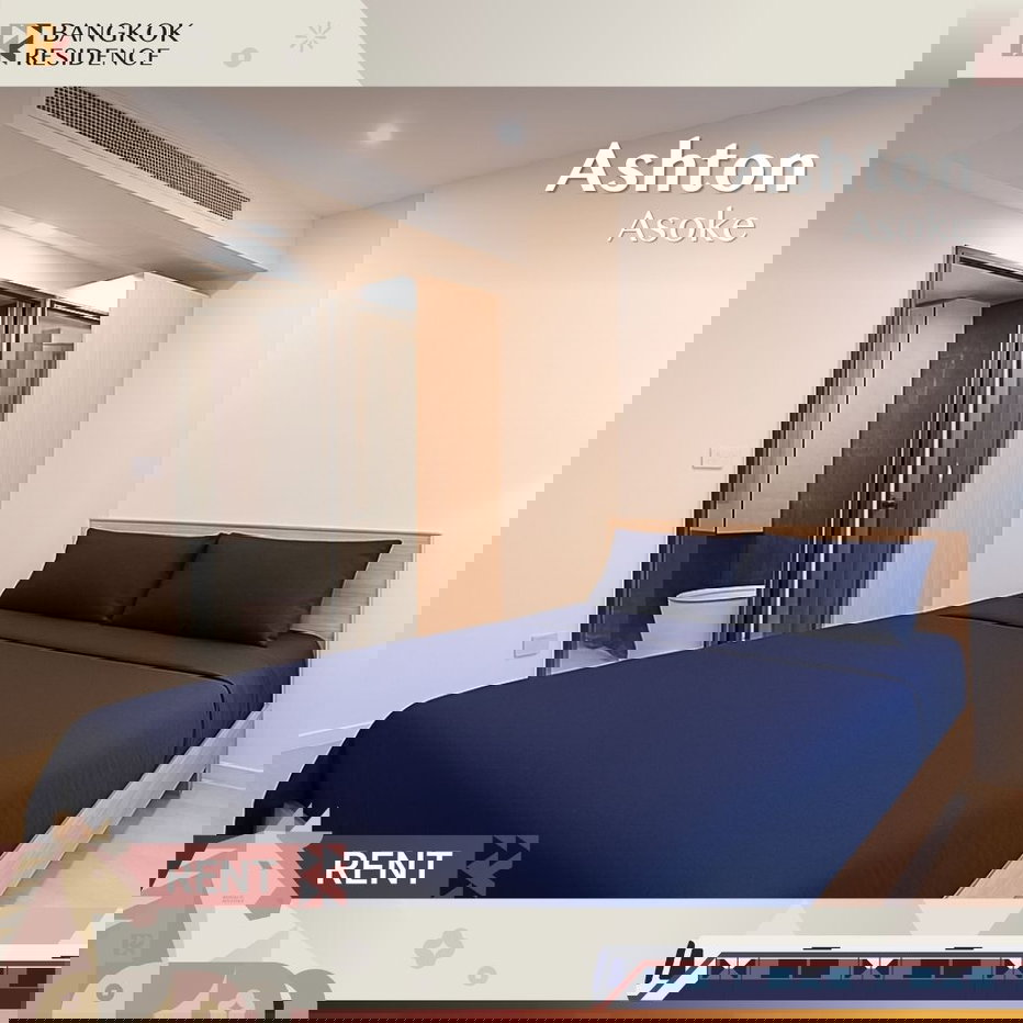 รูป  เช่าคอนโด 💖 Ashton Asoke ใกล้ BTS อโศก 1 นอน 35ตรม 25K 🔥ยูนิตสวย ราคาดี  - รูปที่ 1/13