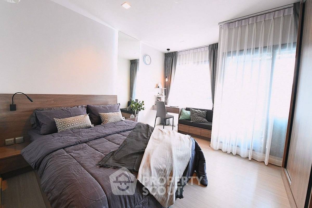 รูป ห้องชั้น 24 แบบ 1 ห้องนอน Life Asoke - Rama 9 ใกล้ MRT พระราม 9 (ID 1091547) - รูปที่ 7/13