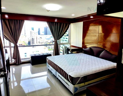 Condos for rent Early Sukhumvit : 🎉 For Rent Condo SUKHUMVIT SUITE Building 1, Floor 18,Studio, Room size 28 sqm