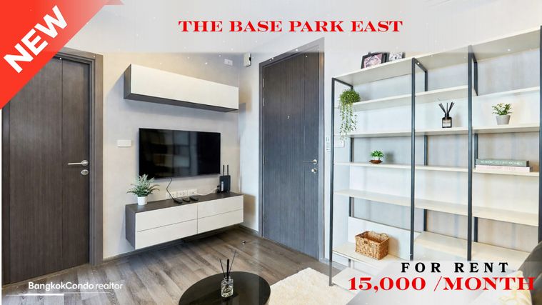🍀🍀 Prime condo location 🚆ให้เช่า📌 เดอะ เบส พาร์ค อีส สุขุมวิท 77(Line:@rent2022)BTS อ่อนนุช ✨พร้อมเข้าอยู่  ✨ A08537 
