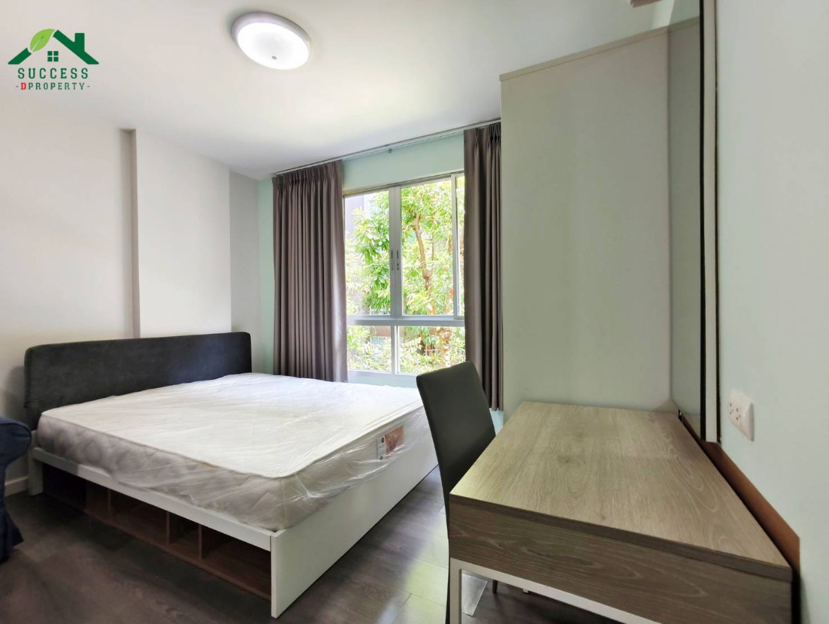 รูป ให้เช่าคอนโด D Condo Campus Resort Bangna เฟอร์ฯครบพร้อมอยู่ (มีเครื่องซักผ้า) ใกล้ ม.ABAC บางนา ทำเลดีเดินทางสะดวก - รูปที่ 2/8