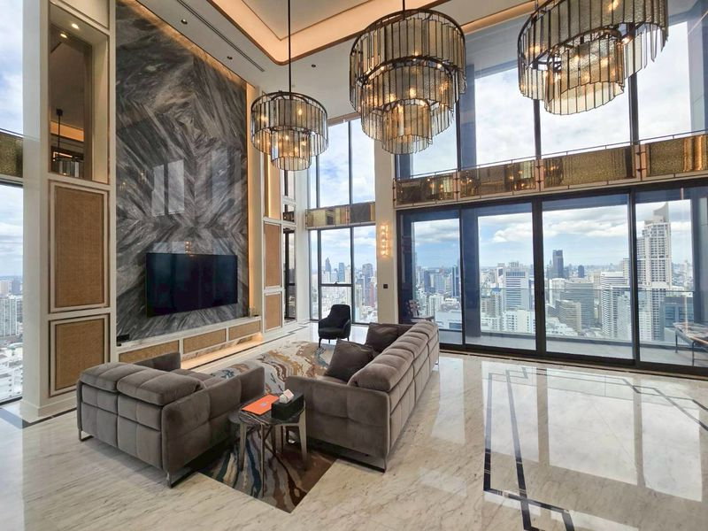 รูป 💎For rent Penthouse Luxury Duplex Condo  📍 The Esse At Singha Complex  📍  Rent Prices   450,000/ month.  - รูปที่ 20/20