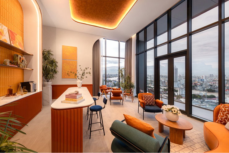 รูป ✅ห้องLoft วิวแม่น้ำ FLO BY SANSIRI ห้องหลุดดาวน์ ชั้นสูง  - รูปที่ 15/18