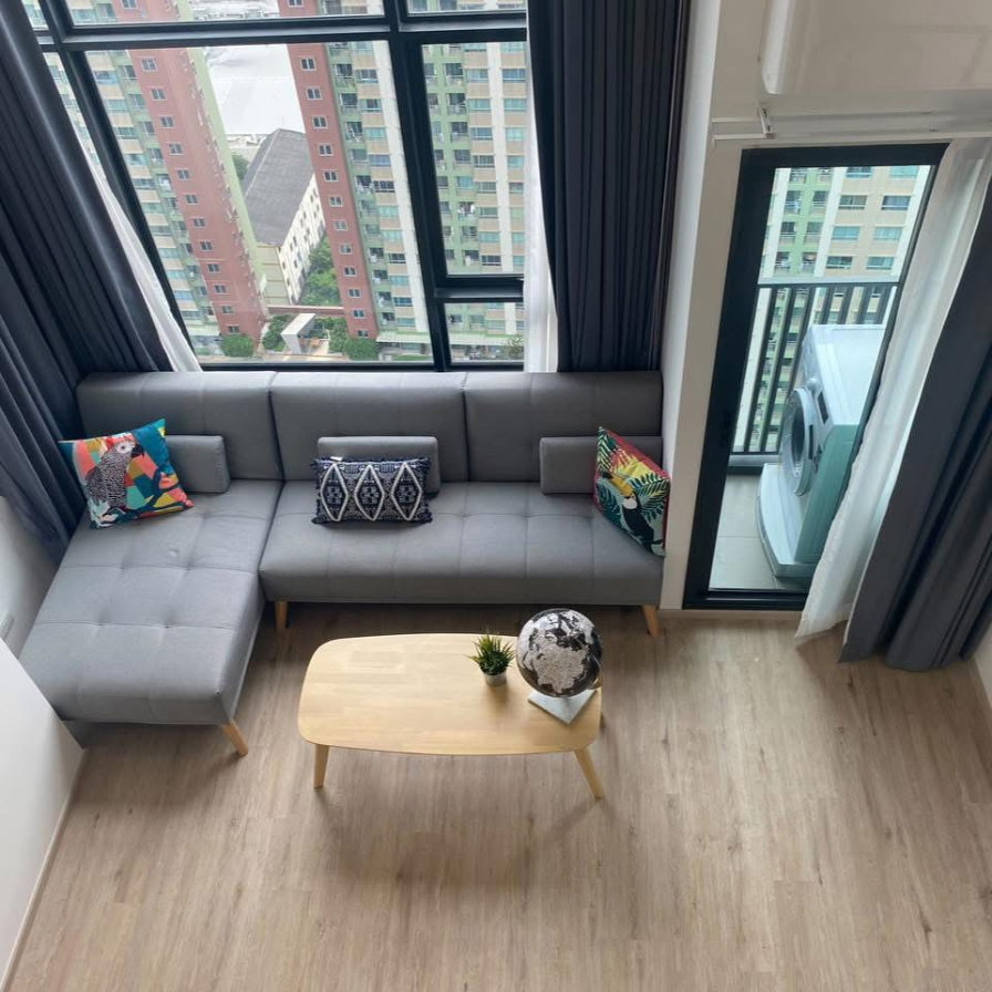 รูป  เช่าคอนโด 2 ชั้น (Duplex) 17000บาท/เดือนชั้น27 - รูปที่ 1/14