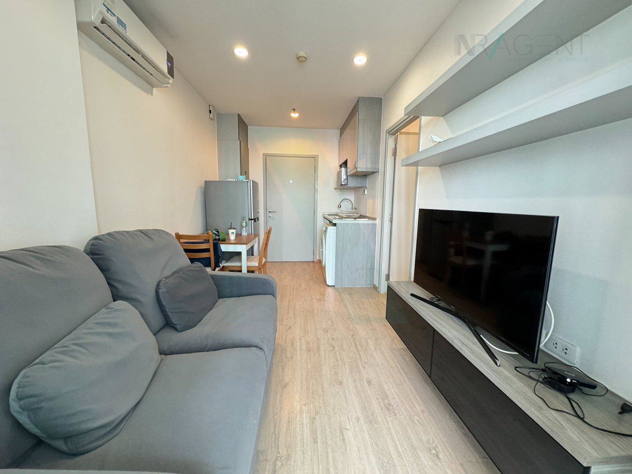 รูป 🎉 ให้เช่าคอนโด ไอดีโอ สาทร - ท่าพระ อาคาร 1 ชั้น 18 1 ห้องนอน ขนาด 30 ตรม ใกล้ The Mall ท่าพระ - รูปที่ 8/8