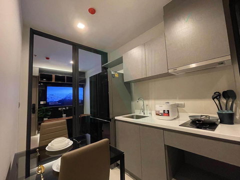 🎉 ให้เช่าคอนโด ไลฟ์ อโศก ไฮป์ อาคาร 1 ชั้น 26 1 ห้องนอน ขนาด 30.00 ตรม ใกล้ Fortune Town