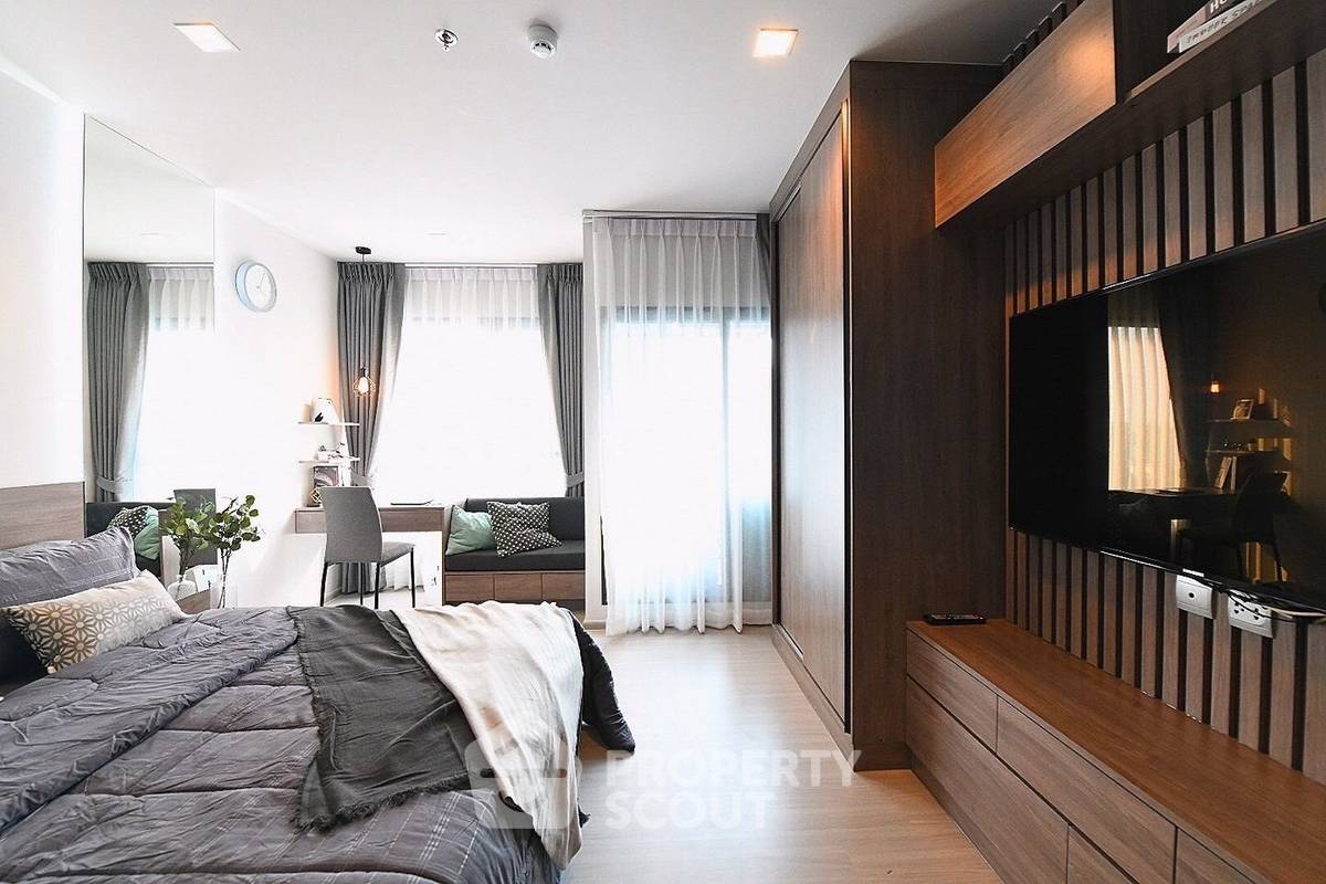 รูป ห้องชั้น 24 แบบ 1 ห้องนอน Life Asoke - Rama 9 ใกล้ MRT พระราม 9 (ID 1091547) - รูปที่ 11/13