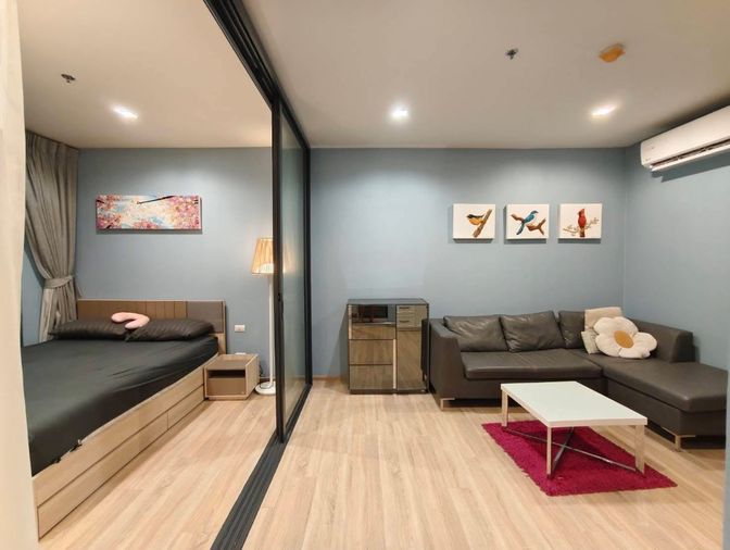 [ขาย] คอนโด THE BASE Garden Rama 9 1 ห้องนอน 1 ห้องน้ำ ✅มีโควต้าต่างชาติ