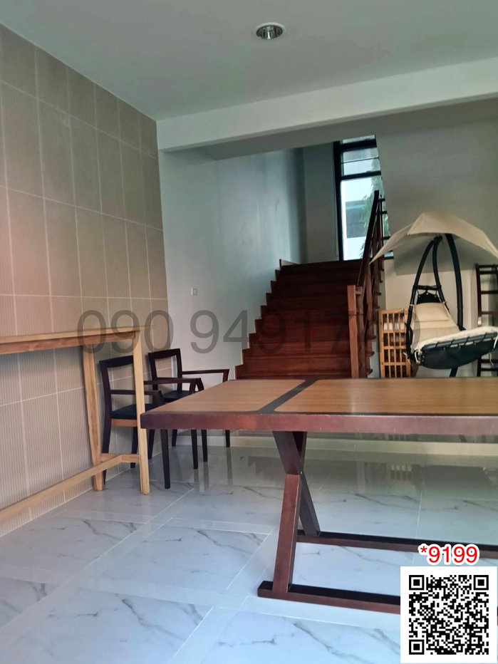 รูป เช่า บ้านเดี่ยว 3 ชั้น ใกล้ BTS วุฒากาศ 50 เมตร ตกแต่งใหม่ทั้งหลังสไตล์ Modern - รูปที่ 8/26