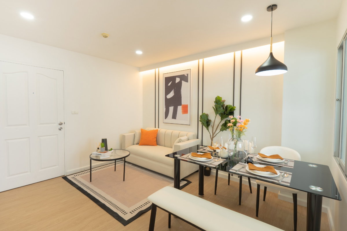 รูป R121  ขายด่วน The Niche Ratchada – Huai Khwang ห้องสวยมาก Rare Item เดิน 5 นาทีถึง MRT ห้วยขวาง  เพียง 2.89 ล้านบาท - รูปที่ 10/11