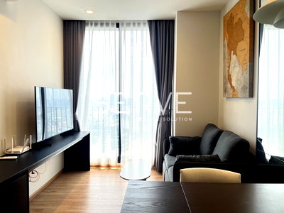 Condos for rent : 2 Beds Super High Fl 35+ City View Fully furnished Good Location Close To BTS Ari station  @  Noble Around Ari