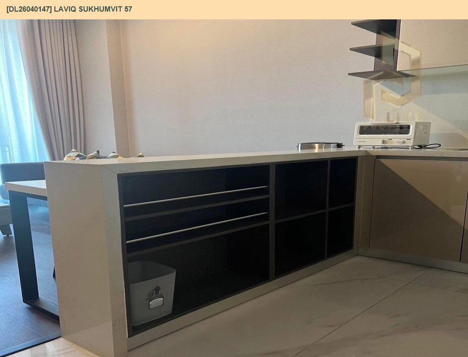 รูป DL26040147 ให้เช่าคอนโด ลาวีค สุขุมวิท 57 (LAVIQ Sukhumvit 57) ใกล้ BTS ทองหล่อ พร้อมเข้าอยู่ โทรด่วน 0842740999 LineID @523dslwi - รูปที่ 10/13