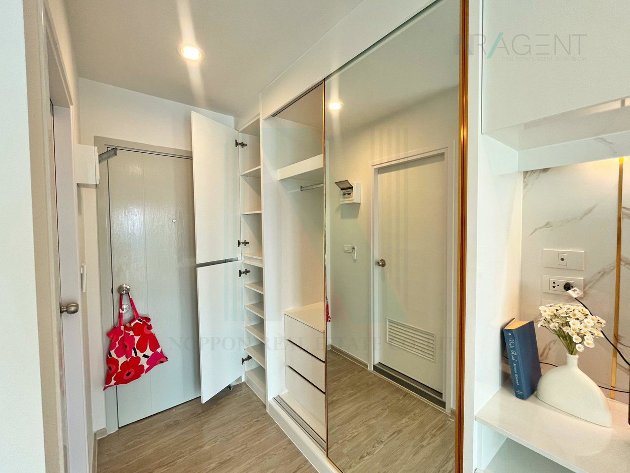 รูป 🎉 ให้เช่าคอนโด รีเจ้นท์ โฮม บางนา อาคาร B ชั้น 28 1 ห้องนอน ขนาด 28.00 ตรม ใกล้ BTS บางนา - รูปที่ 7/8