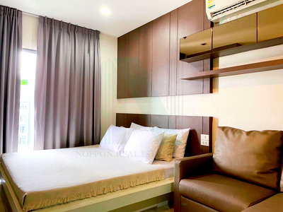 Condos for rent Sukhumvit 81 : 🎉 For Rent Condo IDEO MOBI SUKHUMVIT Building B, Floor 22,Studio, Room size 22.00 sqm