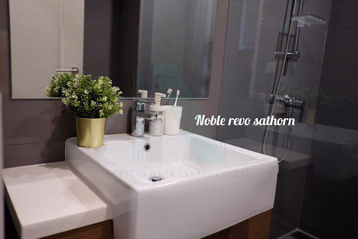 รูป 🎉Special room!🎉 ให้เช่าคอนโด โนเบิล รีโว สีลม อาคาร 1 ชั้น 26 1 ห้องนอน ขนาด 34.00 ตรม ใกล้ เซ็นทรัล สีลม คอมเพล็กซ์ - รูปที่ 7/8