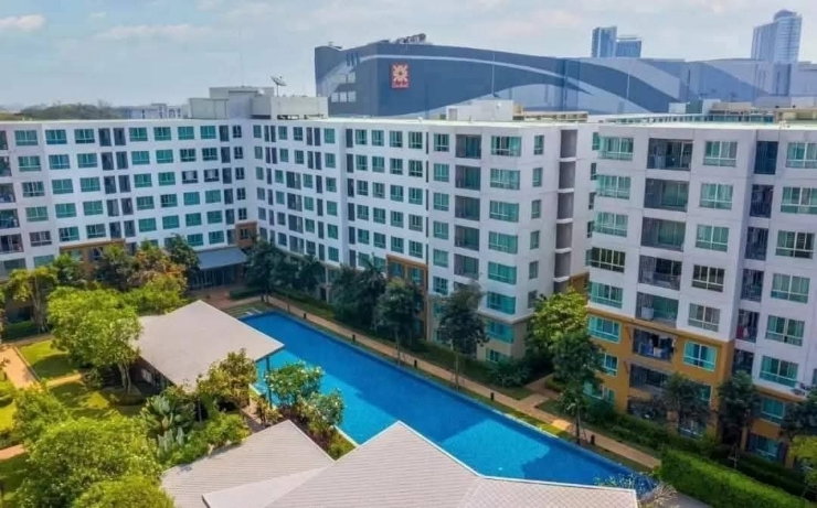 รูป ขาย Dcondo Nim วิวสระ 
#พร้อมเฟอร์ฯ 1.85 ล้าน ชั้น 4  - รูปที่ 9/12