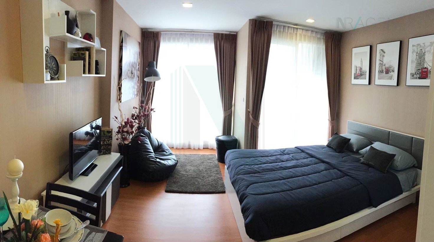 รูป 🚩 ให้เช่าคอนโด แอร์ลิงค์ เรสซิเดนซ์ อาคาร 5 ชั้น 7 สตูดิโอ ขนาด 29 ตรม ใกล้ โรงเรียนสารสาสน์วิเทศร่มเกล้า - รูปที่ 4/8